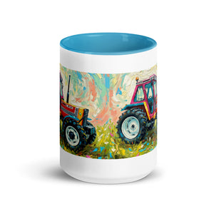 FIAT Mug with Color Inside – Tractor Mugs