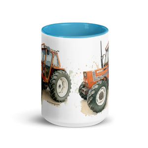 FIAT Mug with Color Inside – Tractor Mugs