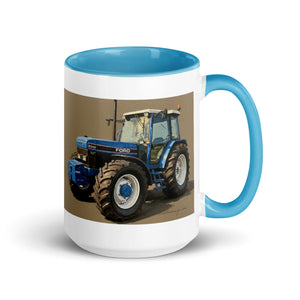 Ford Mug with Color Inside – Tractor Mugs