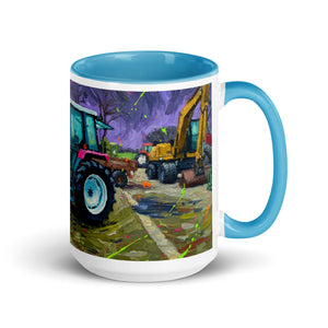 Renault Mug with Color Inside – Tractor Mugs