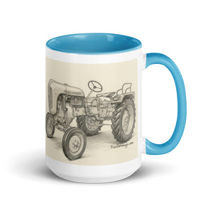 Porsche Mug with Color Inside – Tractor Mugs