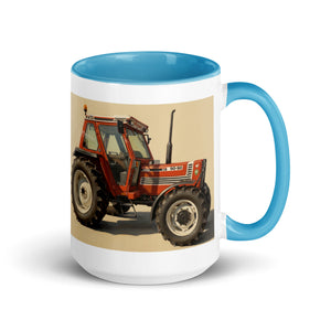 FIAT Mug with Color Inside – Tractor Mugs