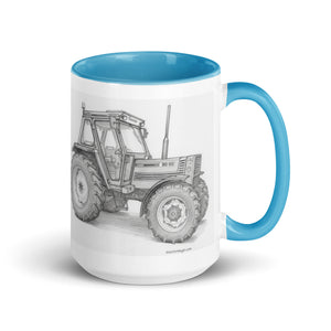 FIAT Mug with Color Inside – Tractor Mugs