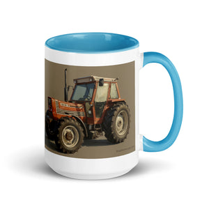 FIAT Mug with Color Inside – Tractor Mugs