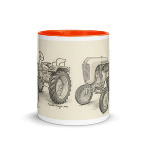 Porsche Mug with Color Inside – Tractor Mugs