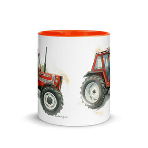 FIAT Mug with Color Inside – Tractor Mugs