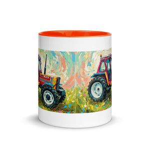 FIAT Mug with Color Inside – Tractor Mugs