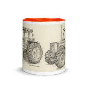 FIAT Mug with Color Inside – Tractor Mugs