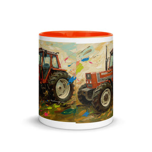 FIAT Mug with Color Inside – Tractor Mugs