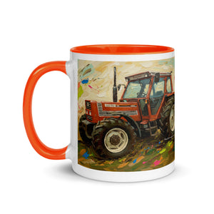 FIAT Mug with Color Inside – Tractor Mugs