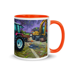 Renault Mug with Color Inside – Tractor Mugs