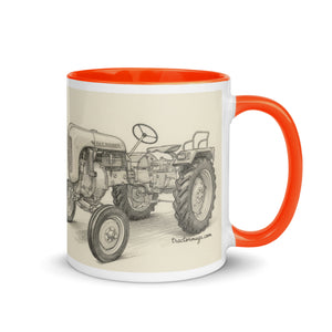 Porsche Mug with Color Inside – Tractor Mugs