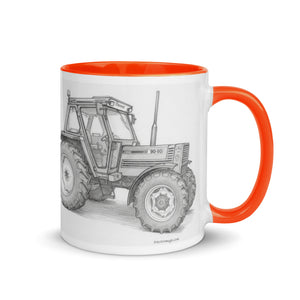 FIAT Mug with Color Inside – Tractor Mugs