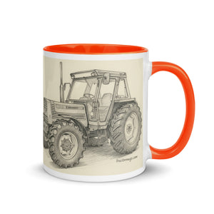 FIAT Mug with Color Inside – Tractor Mugs