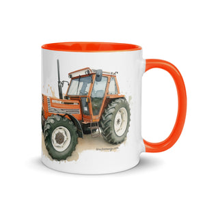 FIAT Mug with Color Inside – Tractor Mugs