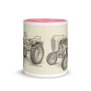 Porsche Mug with Color Inside – Tractor Mugs