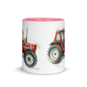FIAT Mug with Color Inside – Tractor Mugs