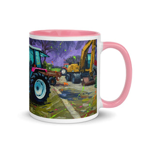 Renault Mug with Color Inside – Tractor Mugs