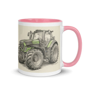 Deutz colour inside mug – Tractor Mugs
