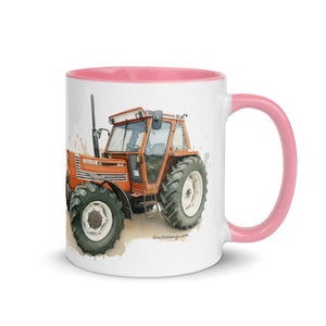 FIAT Mug with Color Inside – Tractor Mugs