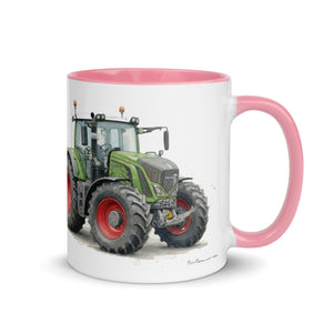 Fendt colour inside mug – Tractor Mugs
