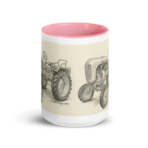 Porsche Mug with Color Inside – Tractor Mugs