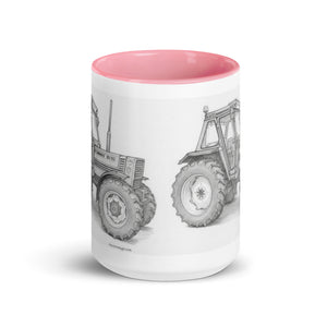 FIAT Mug with Color Inside – Tractor Mugs