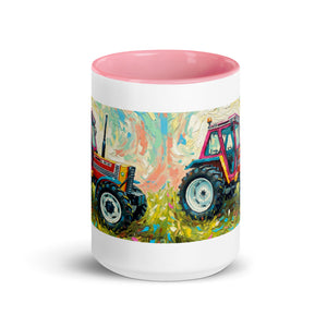 FIAT Mug with Color Inside – Tractor Mugs