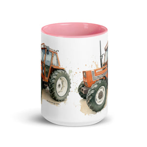 FIAT Mug with Color Inside – Tractor Mugs