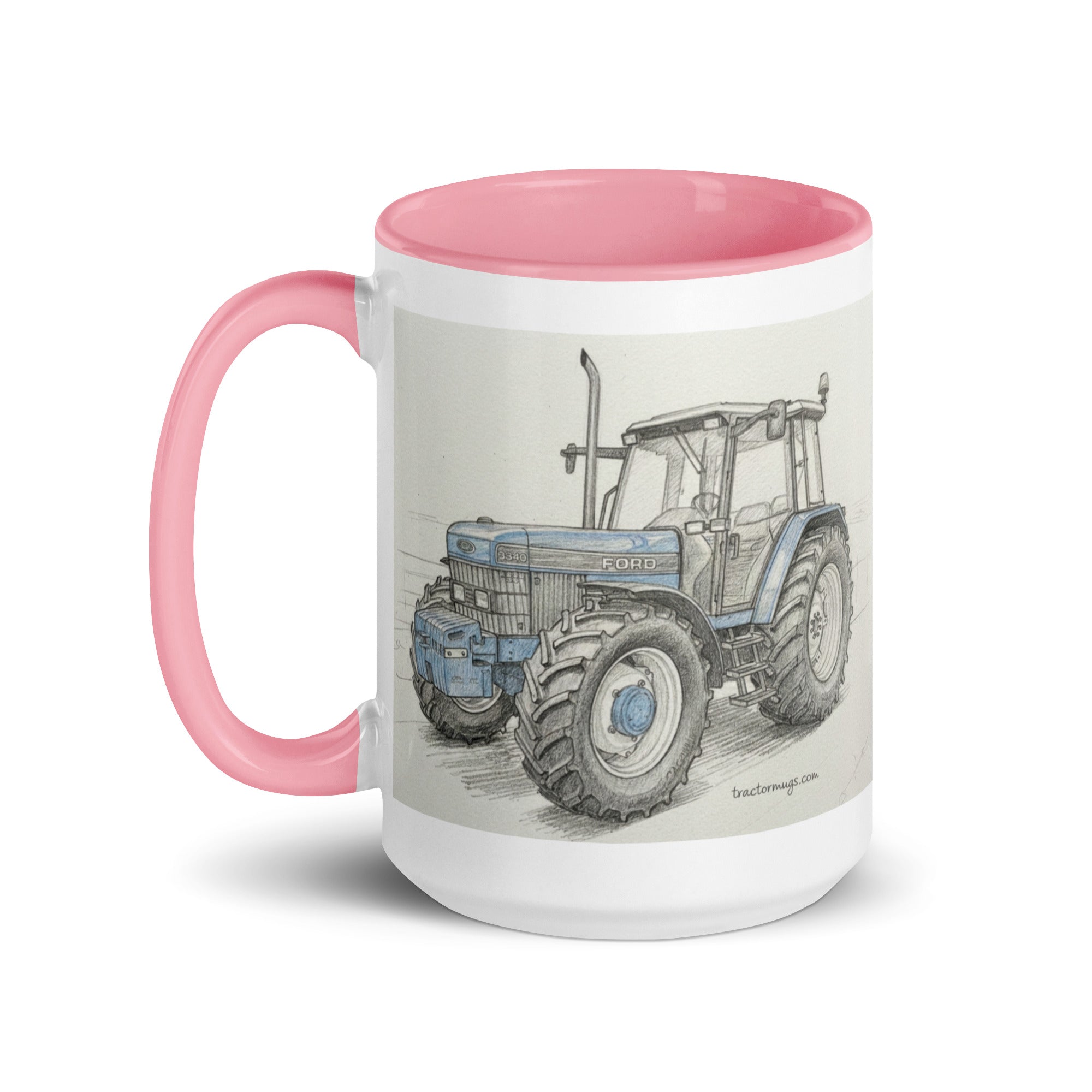 Ford Mug with Color Inside – Tractor Mugs