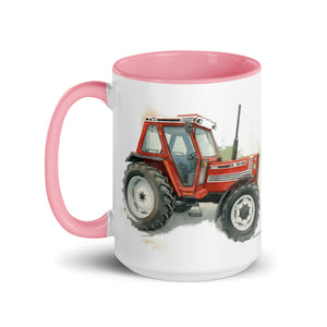 FIAT Mug with Color Inside – Tractor Mugs