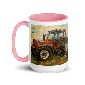 FIAT Mug with Color Inside – Tractor Mugs