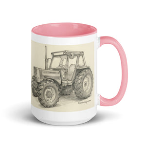 FIAT Mug with Color Inside – Tractor Mugs