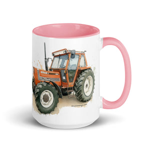 FIAT Mug with Color Inside – Tractor Mugs