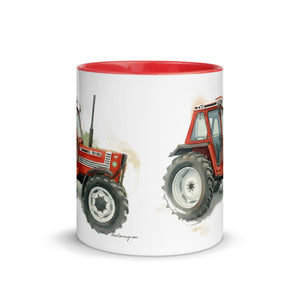 FIAT Mug with Color Inside – Tractor Mugs