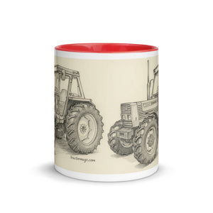 FIAT Mug with Color Inside – Tractor Mugs