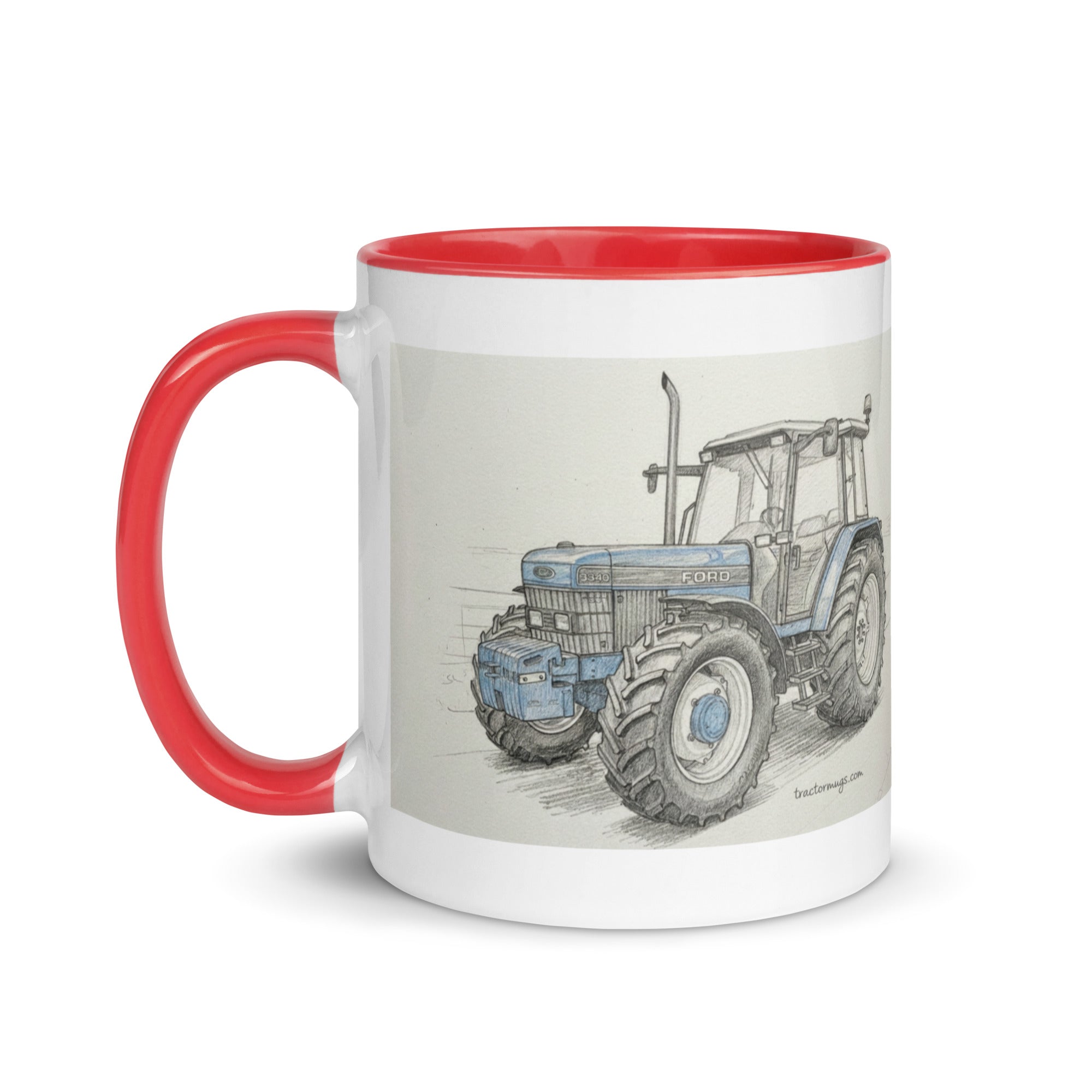 Ford Mug with Color Inside – Tractor Mugs