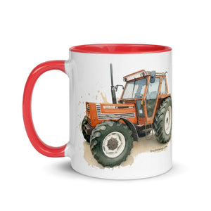 FIAT Mug with Color Inside – Tractor Mugs