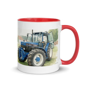 Ford Mug with Color Inside – Tractor Mugs