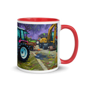 Renault Mug with Color Inside – Tractor Mugs