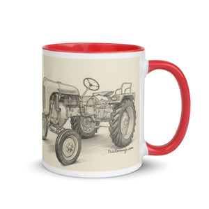 Porsche Mug with Color Inside – Tractor Mugs