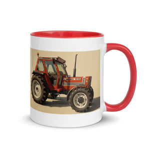 FIAT Mug with Color Inside – Tractor Mugs