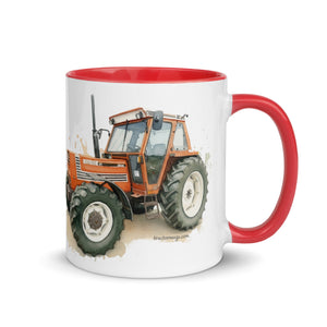 FIAT Mug with Color Inside – Tractor Mugs