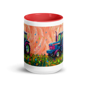 Ford Mug with Color Inside – Tractor Mugs