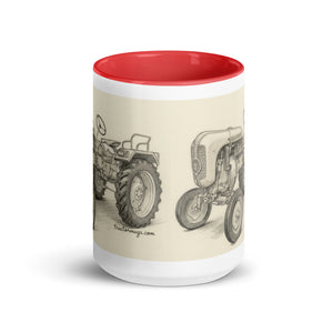 Porsche Mug with Color Inside – Tractor Mugs