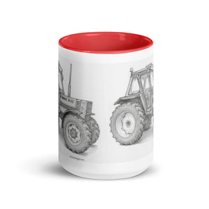 FIAT Mug with Color Inside – Tractor Mugs
