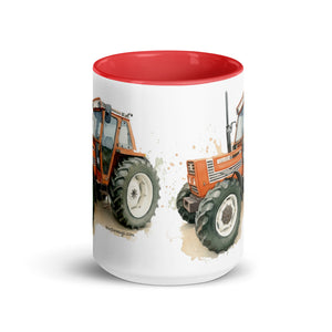 FIAT Mug with Color Inside – Tractor Mugs