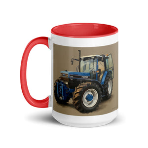 Ford Mug with Color Inside – Tractor Mugs
