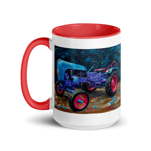 Porsche Mug with Color Inside – Tractor Mugs
