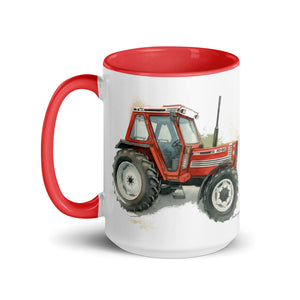 FIAT Mug with Color Inside – Tractor Mugs